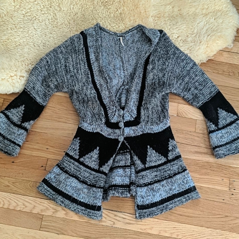 Free People Bell Sleeve Sweater